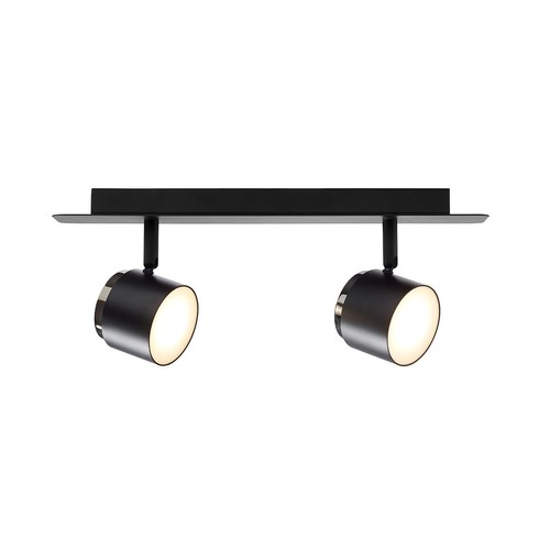 TEATER LED 2-Spot Lampe 9W, 230V in Schwarz - Nielsen Light