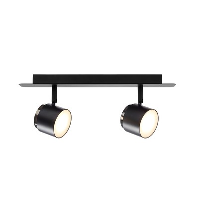 TEATER LED 2-Spot Lampe 9W, 230V in Schwarz - Nielsen Light