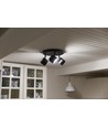 TEATER Rundel LED 3-Spot Lampe 13W 230V in Schwarz - Nielsen Light
