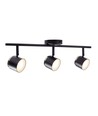 TEATER Rundel LED 3-Spot Lampe 13W 230V in Schwarz - Nielsen Light