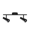 KILE Verstellbare LED-Deckenleuchte 2 x 4,5W in Schwarz - Nielsen Light