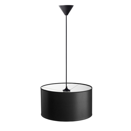 Isabella Castillo Ø40 Pendelleuchte E27 in Schwarz/Weiß - Nielsen Light
