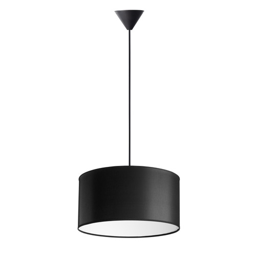 Isabella Castillo Ø40 Pendelleuchte E27 in Schwarz/Weiß - Nielsen Light