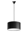 Isabella Castillo Ø40 Pendelleuchte E27 in Schwarz/Weiß - Nielsen Light
