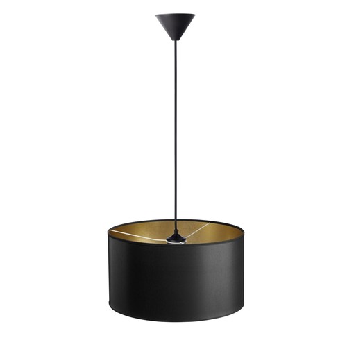 Isabella Castillo Ø40 Pendelleuchte E27 in Schwarz/Gold - Nielsen Light