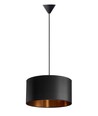 Isabella Castillo Ø40 Pendelleuchte E27 in Schwarz/Kupfer - Nielsen Light