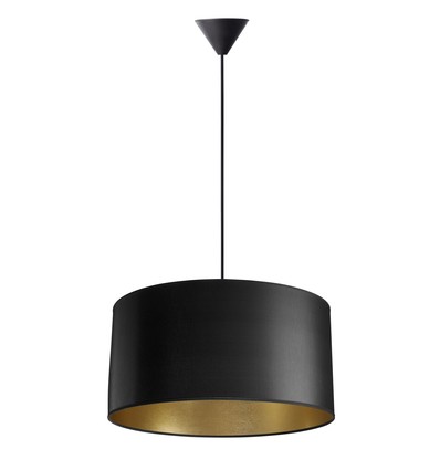 Isabella Castillo Ø50 Pendelleuchte E27 in Schwarz/Gold - Nielsen Light