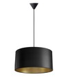 Isabella Castillo Ø50 Pendelleuchte E27 in Schwarz/Gold - Nielsen Light