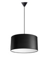 Isabella Castillo Ø50 Pendelleuchte E27 in Schwarz/Gold - Nielsen Light