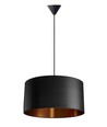 Isabella Castillo Ø50 Pendelleuchte E27 in Schwarz/Kupfer - Nielsen Light