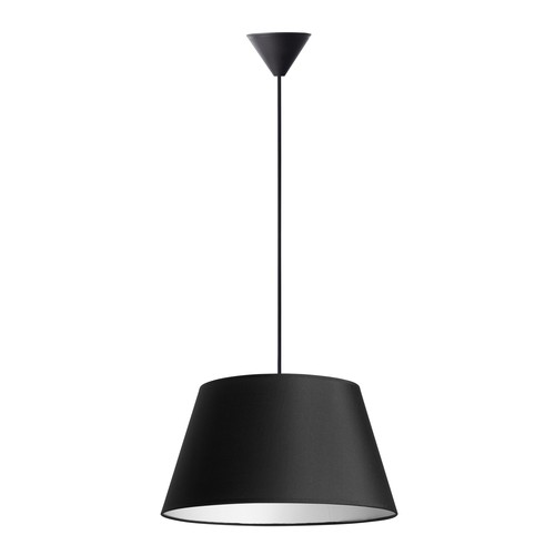 Isabella Campo Ø45 Pendelleuchte E27 in Schwarz/Weiß - Nielsen Light