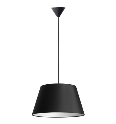 Isabella Campo Ø45 Pendelleuchte E27 in Schwarz/Weiß - Nielsen Light