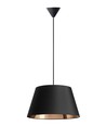 Isabella Campo Ø45 Pendelleuchte E27 in Schwarz/Kupfer - Nielsen Light