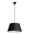 Isabella Campo Ø45 Pendelleuchte E27 in Schwarz/Kupfer - Nielsen Light