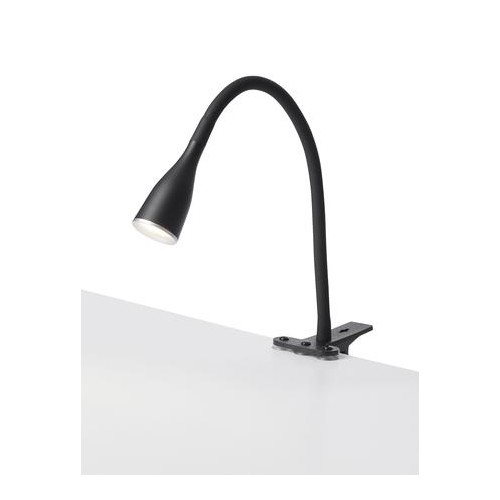 Eye LED Klemmlampe 230V 5W 3000K Schwarz - Nielsen Light