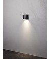 ASK Außenwandleuchte 1xGU10 in Schwarz - Nielsen Light
