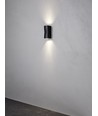 ASK Außenwandleuchte 2xGU10 in Schwarz - Nielsen Light