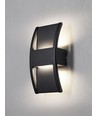 LÆRK LED Außenwandleuchte 12W in Schwarz - Nielsen Light