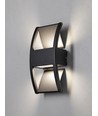 LÆRK LED Außenwandleuchte 12W in Schwarz - Nielsen Light