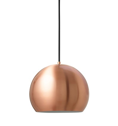 Nice Pendelleuchte Ø25, E27 in Gebürstetem Kupfer - Nielsen Light