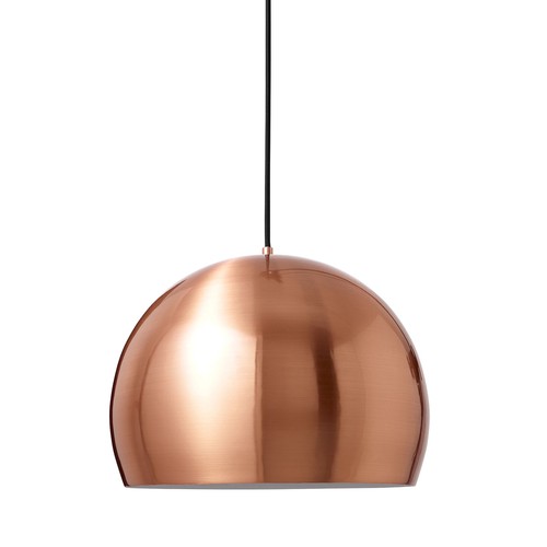 Nice Pendelleuchte Ø35, E27 in gebürstetem Kupfer - Nielsen Light