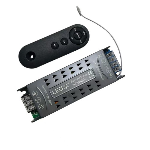 100W / 24V DC dimmbares Netzteil - 4.17A, IP20 Innenbereich, mit Fernbedienung, flimmerfrei