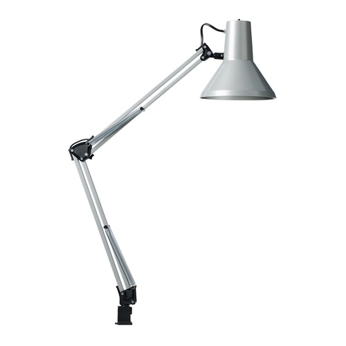 Jensen Architektenlampe für E27 in Silber - Nielsen Light