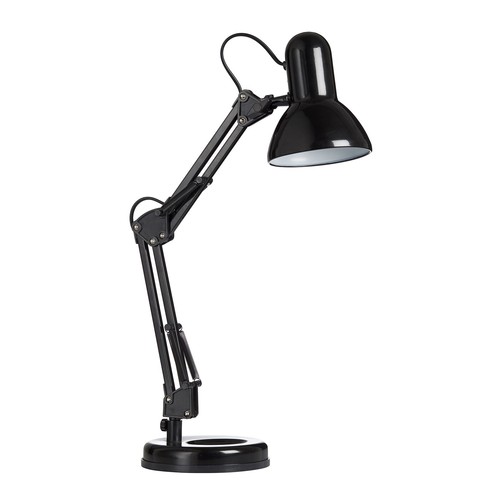 Alba Architektenlampe E14 in Schwarz - Nielsen Light