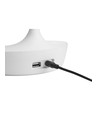 Samba LED Tischlampe mit Touch-Dimmer & USB in Weiß - Nielsen Light