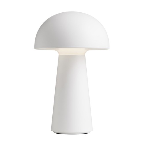 Move Me Wiederaufladbare LED-Tischlampe IP44 in Weiß - Nielsen Light