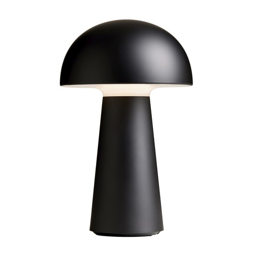 Move Me Wiederaufladbare LED-Tischlampe IP44 in Schwarz - Nielsen Light