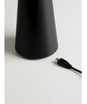 Move Me Wiederaufladbare LED-Tischlampe IP44 in Schwarz - Nielsen Light