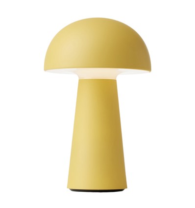 Move Me Wiederaufladbare LED-Tischlampe IP44 in Staubgelb - Nielsen Light