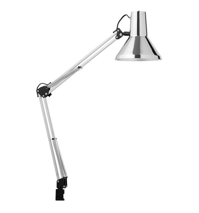 Jensen Architektenlampe für E27 in Chrom - Nielsen Light