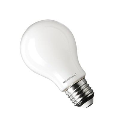 Nielsen Dimmbare Matte E27 LED Lampe 8,5W in 2700K, Ra90