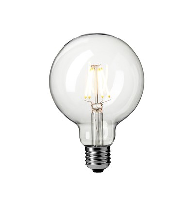 Classic Dimmbare E27 LED Globelampe 4W, Ø95 in 2200K, Ra95