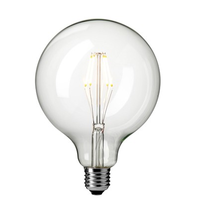 Classic Dimmbare E27 LED Globelampe Ø125 4W in 2200K, Ra95