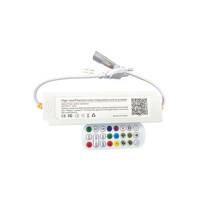 RGBIC WiFi Controller mit Fernbedienung - Für IP67 RGBIC 24V