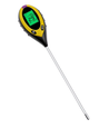 4-in-1 Messgerät - Messung von pH, Feuchtigkeit, Temperatur und Licht