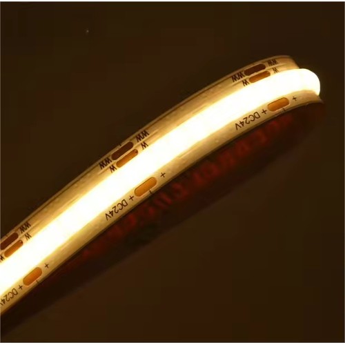 5m 10W/m CCT COB-LED Streifen RA97 - 24V DC, IP20, 576 LEDs pro Meter