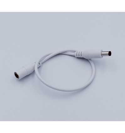 DC-Verlängerungskabel - 30 cm, für LED-Streifen, 5V-48V, weiß