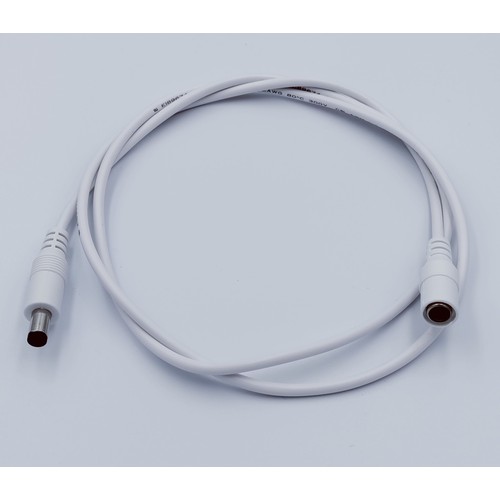 DC-Verlängerungskabel - 1 m, für LED-Streifen, 5V-24V, weiß