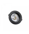 MDD Maxi PC Uno Rund AR111 GU10 - IP20 Ø165x41mm Schwarz ohne Lichtquelle