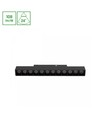 12W SHIFT BASIC GRID Schienenspot für 48V Schienensystem - 4000K, 22cm, neutralweiß, magnetisch montiert