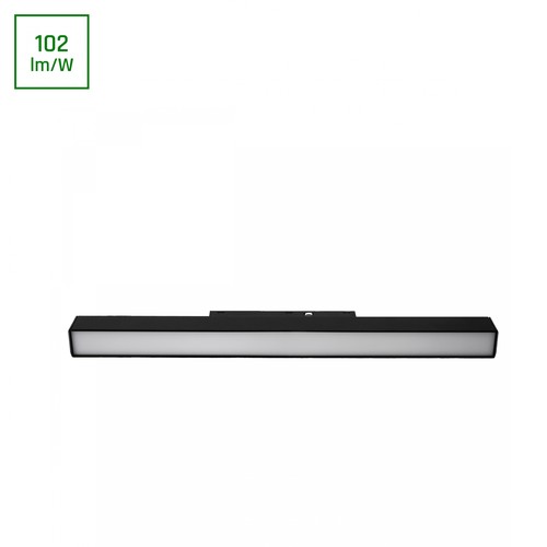 10W SYSTEM SHIFT BASIC LINE S Schienenspot, 48V - 1020lm, 30cm, 2700K, IP20, für SHIFT Schienensystem