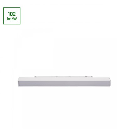 10W System Shift Basic Line S Schienenspot, 48V - 1020lm, 2700K, 30cm, magnetisches Schienensystem, IP20