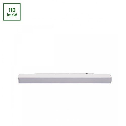 10W SHIFT BASIC LINE S Schienenspot für 48V - 30cm, 1100lm, 4000K, 100 Grad, IP20