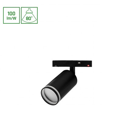 7W SHIFT BASIC Schienenspot - Neutralweiß, 55x100x160 mm, für SHIFT Schienensystem