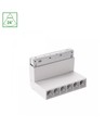 6W SHIFT Basic Grid XS Verstellbare Lineare Leuchte - 11cm, 2700K, Weiß