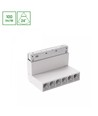 6W SYSTEM SHIFT BASIC GRID XS Schienenspot, 48V - 4000K, weiß, 24 Grad, verstellbar, 48V Schienensystem